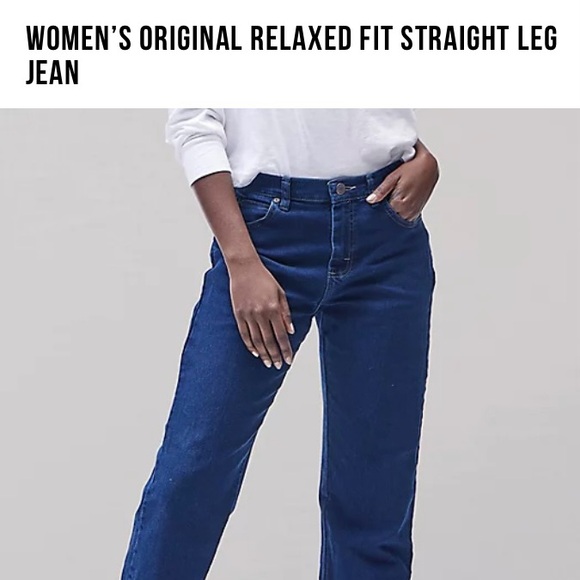 Y2K LEE JEANS Relaxed Straight Leg Rodeo Western Ranch Denim 5-pocket 12 petite - Picture 1 of 12